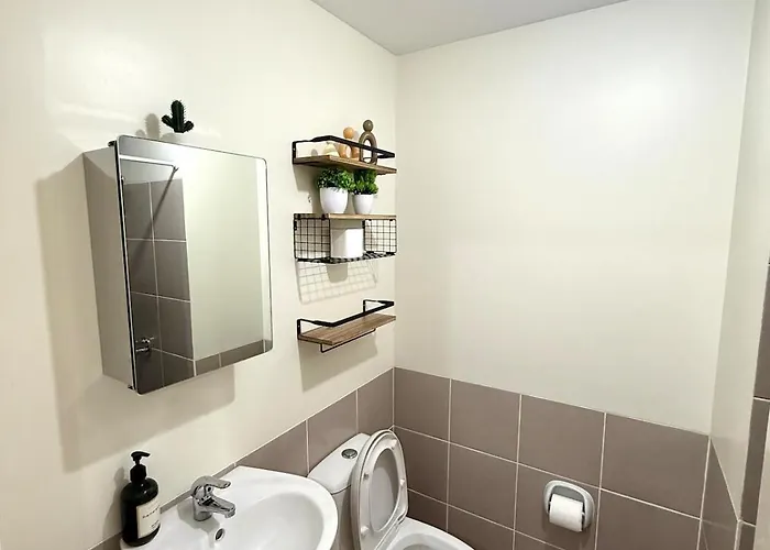 公寓 The Orabella Cozy Nordic 1br 30f View With Wi-fi *